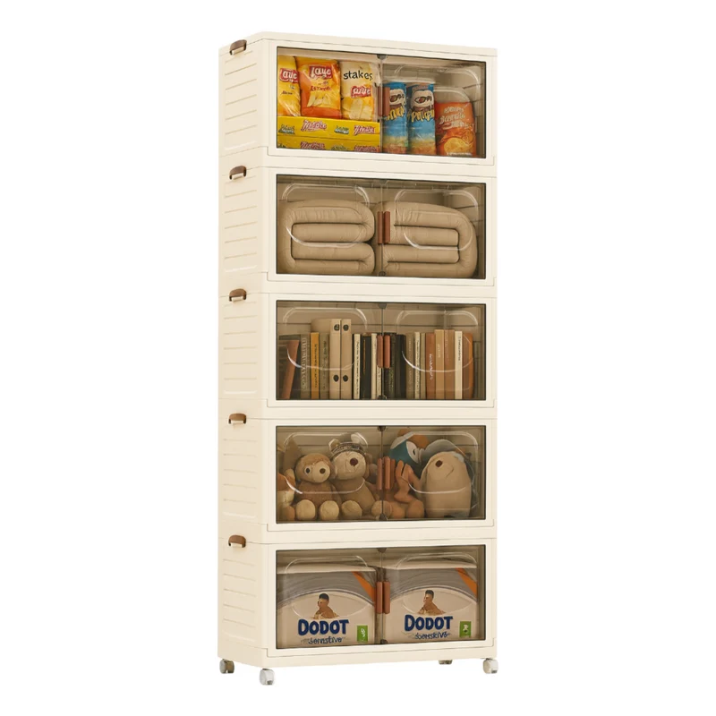 Miomu Organizador Multiuso con Puertas Transparentes