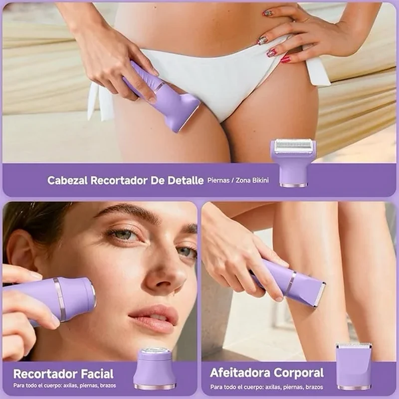 Miomu Rasuradora para Cuerpo, 3 en 1