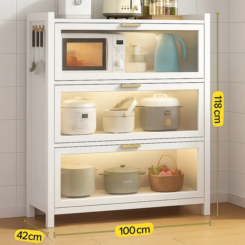 Miomu Mueble de Cocina, 3 Niveles