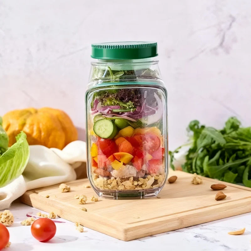 Miomu Envase Portátil para Ensaladas