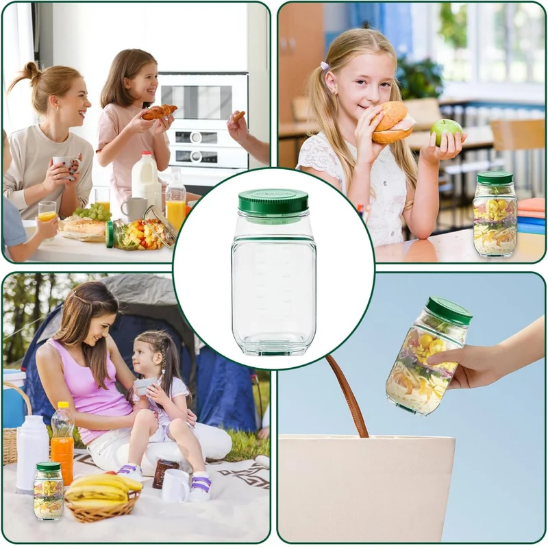 Miomu Envase Portátil para Ensaladas
