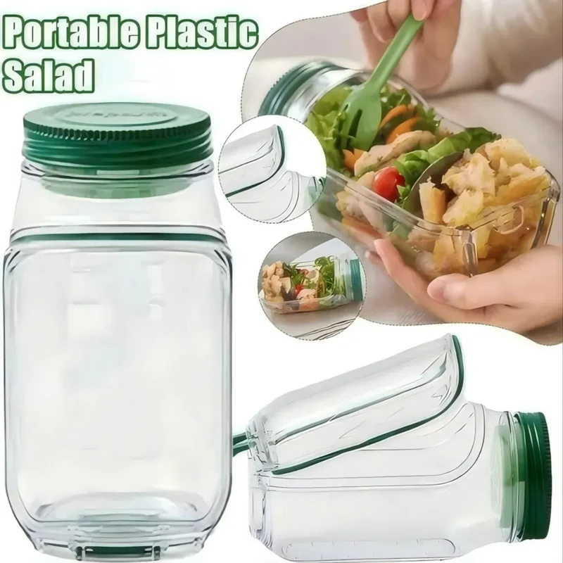 Miomu Envase Portátil para Ensaladas