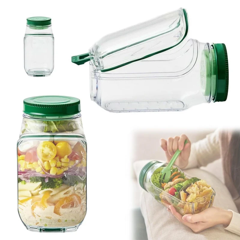 Miomu Envase Portátil para Ensaladas