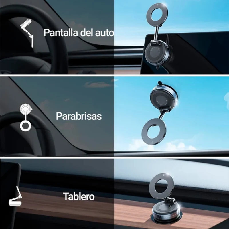 Miomu Soporte Magnético Plegable y Retráctil
