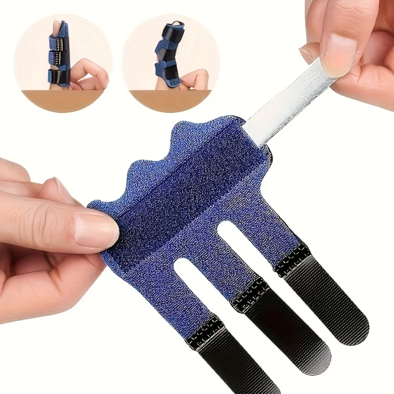 Miomu Soporte Estabilizador Ajustable para Dedo con 3 Correas