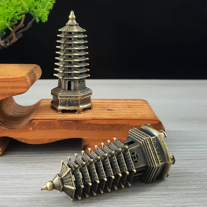 Miomu Quemador de Incienso Metálico, Diseño Decorativo Oriental