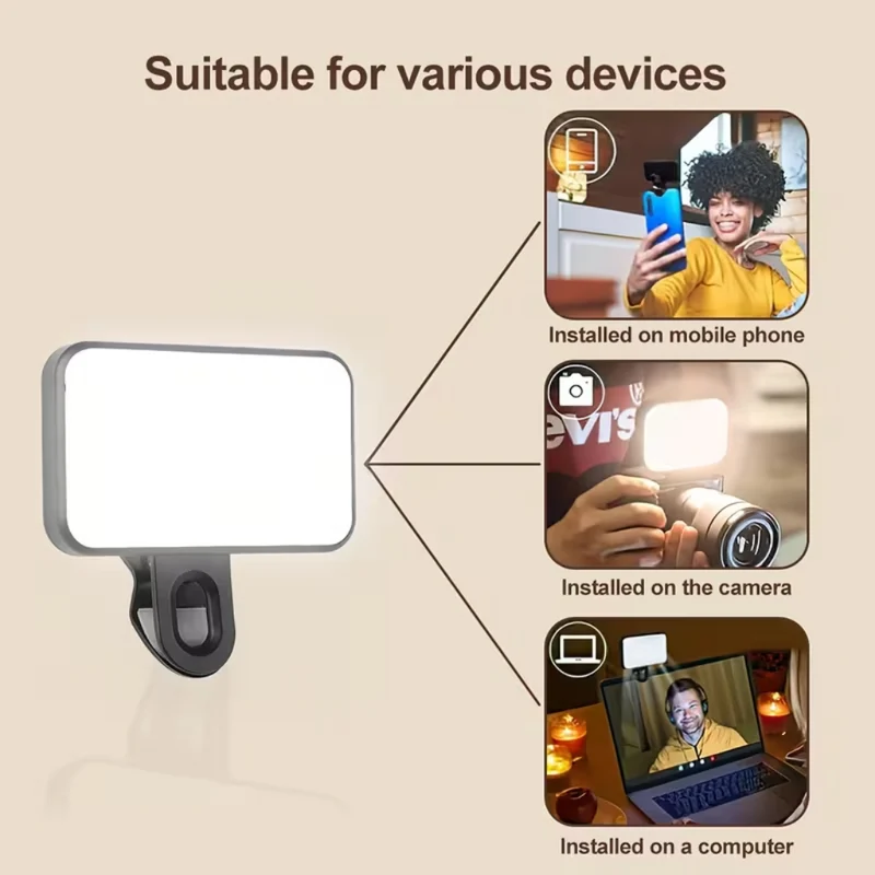 Miomu Luz LED Portátil para Celular y Computadora