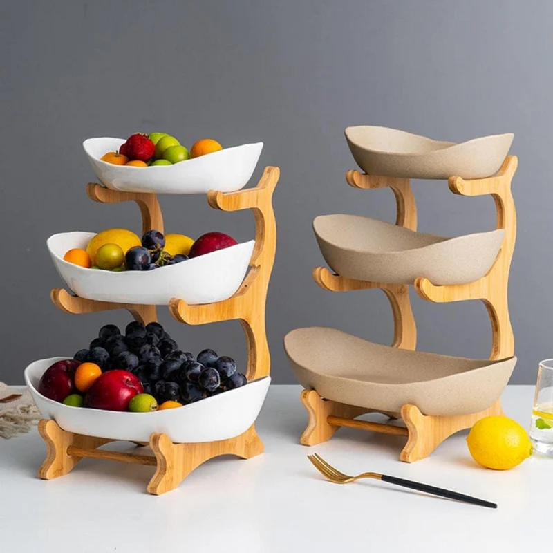 Miomu Soporte Organizador de Cocina de Bambú