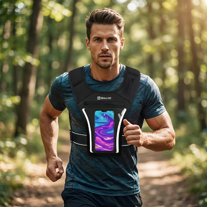 Miomu Chaleco Multiuso Reflectivo para Running