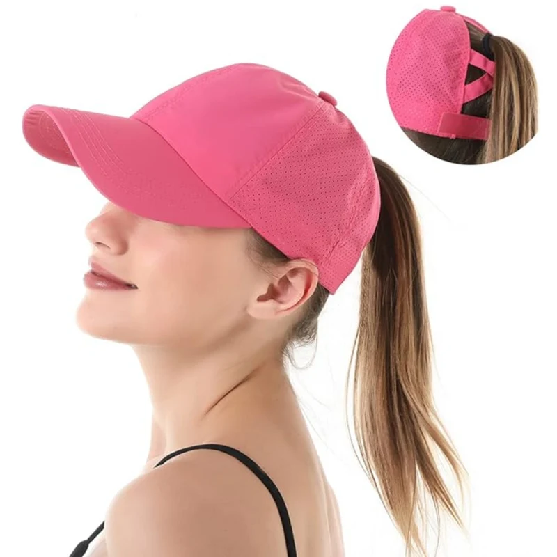 Miomu Gorra de Béisbol Transpirable de Malla