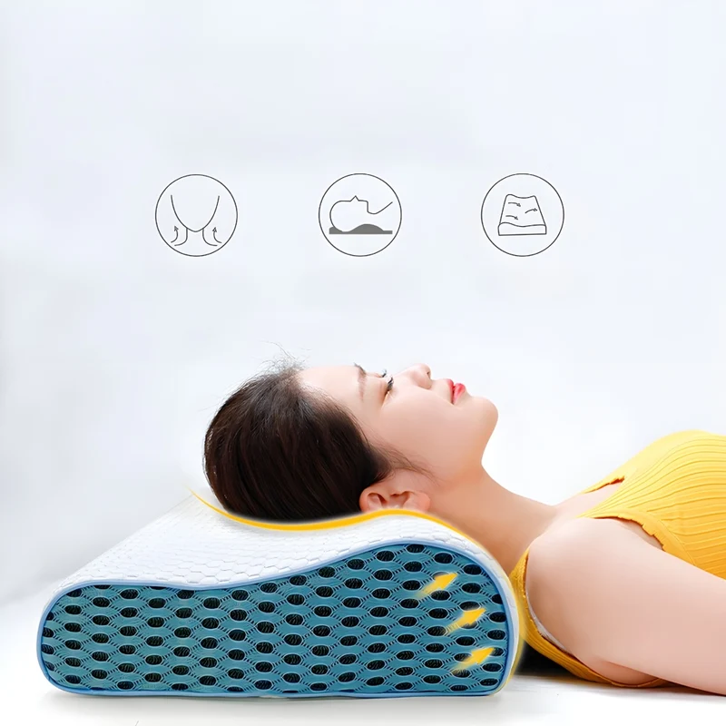 Miomu Almohada Ergonómica con Ola para Cuello