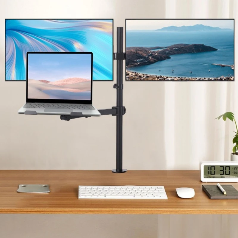 Miomu Soporte Doble para Monitores y Laptop