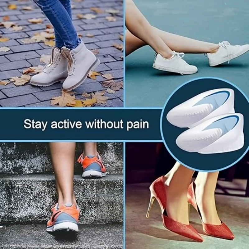 Miomu Plantilla de Talón para Fascitis Plantar