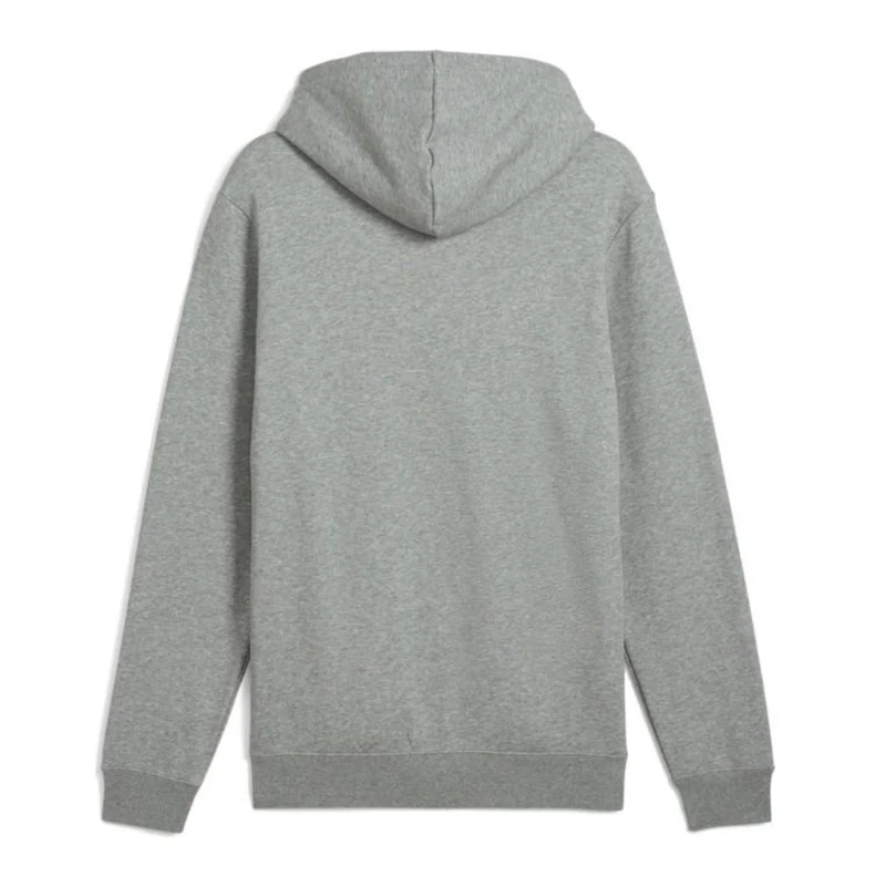 Puma Sudadera con Capucha Essentials Small Logo Gris, para Hombre