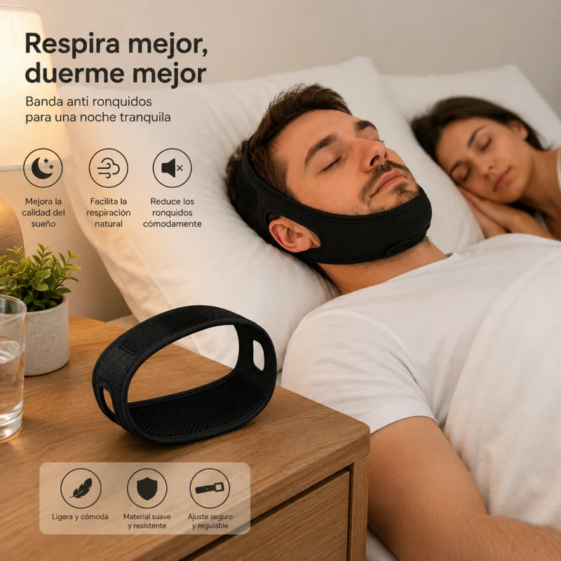 Miomu Banda Antirronquidos Ajustable