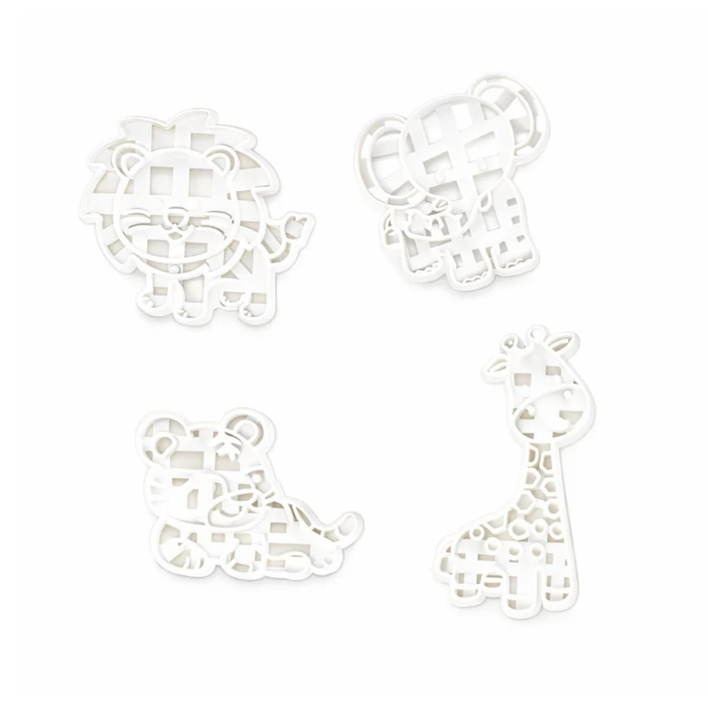Miomu Set de Cortadores de Galletas, Huellitas Dulces