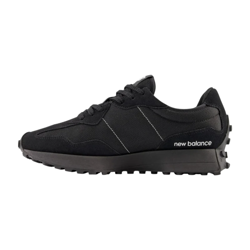 New Balance Tenis Championes 327 Negro, para Hombre