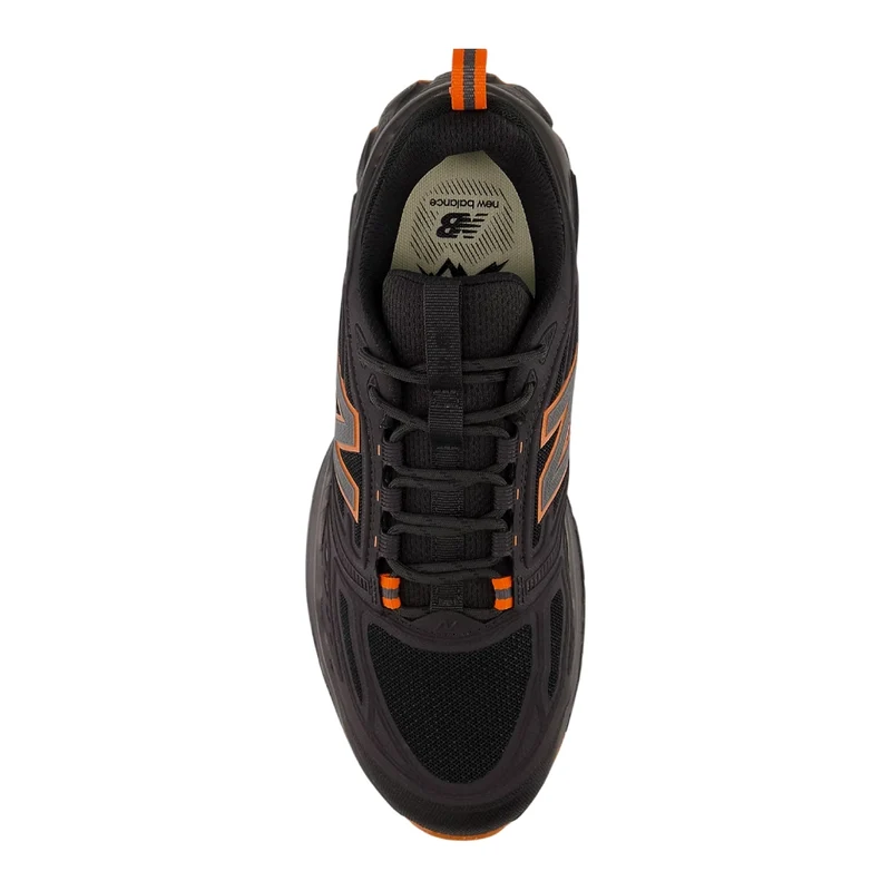 New Balance Tenis 410 V9 Trail Running Negro/Naranja, para Hombre