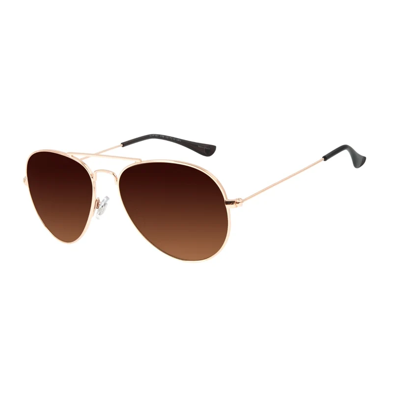 Chilli Beans Anteojos Aviador Gradiant Brown/Rose, Unisex