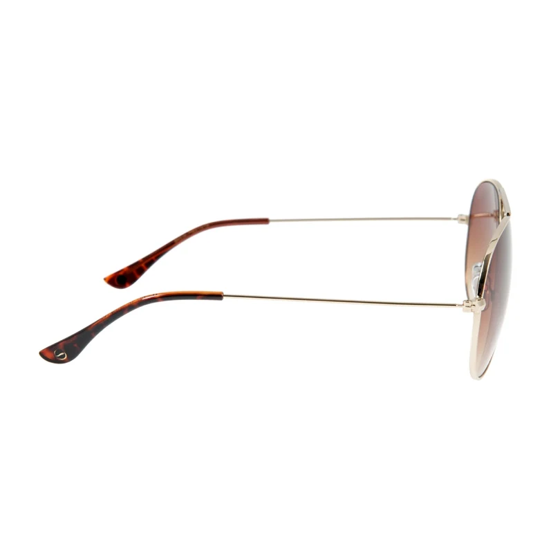 Chilli Beans Anteojos Aviador Gradiant Brown/Gold, Unisex