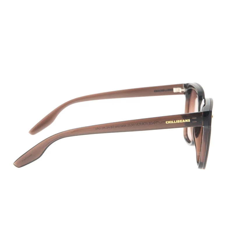 Chilli Beans Anteojos Cuadrado Gradiant Brown, para Mujer
