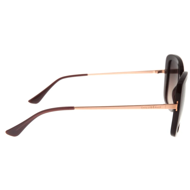 Chilli Beans Anteojos Cuadrados Brown/Wine Gradient, para Mujer