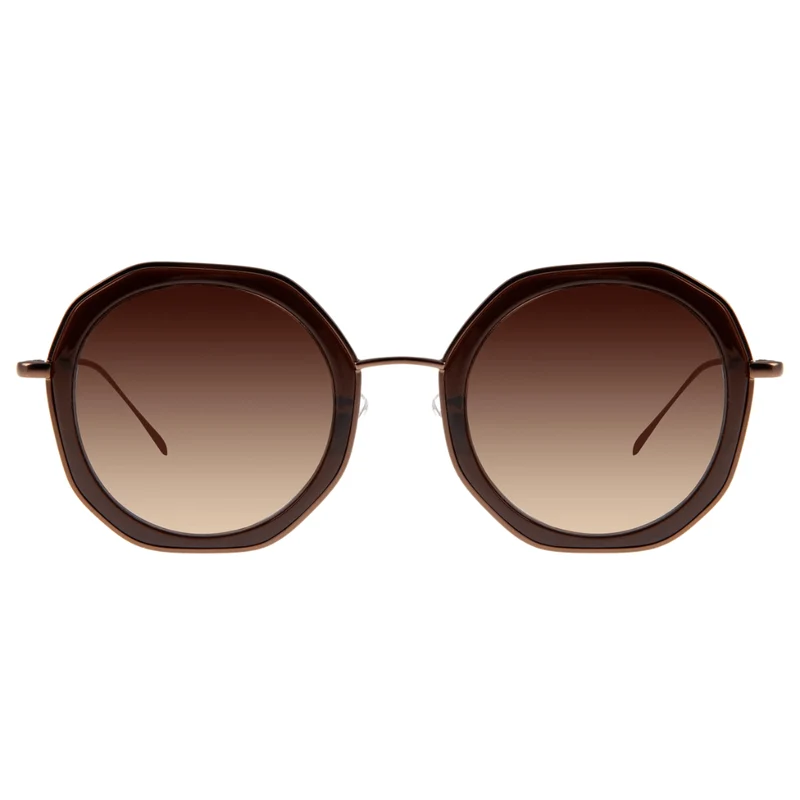 Chilli Beans Anteojos Redondos Dark Brown, para Mujer