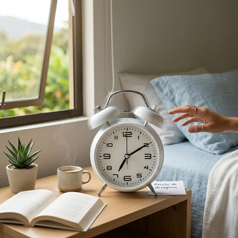 Miomu Reloj Despertador Análogo