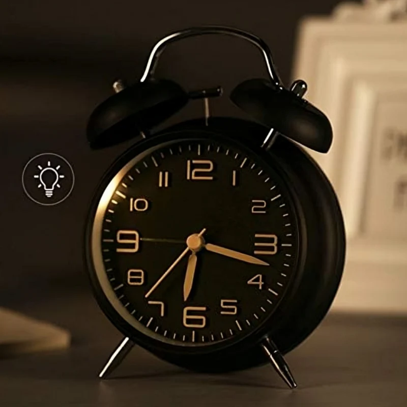 Miomu Reloj Despertador Análogo