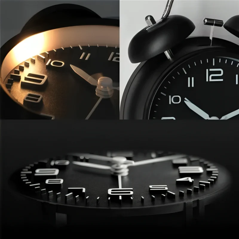 Miomu Reloj Despertador Análogo