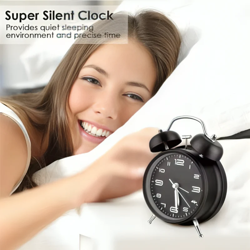 Miomu Reloj Despertador Análogo