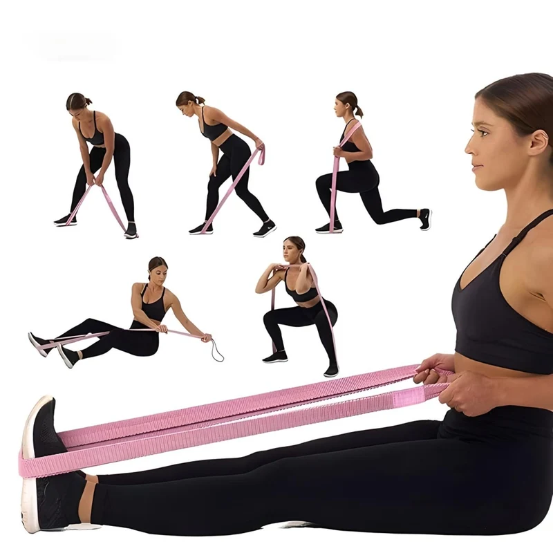 Miomu Set de 3 Bandas Elásticas de Resistencia para Piernas
