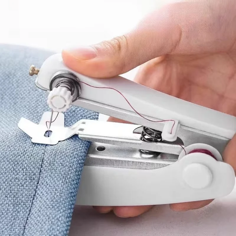 Miomu Mini Máquina de Coser Portátil Manual para Reparación de Ropa