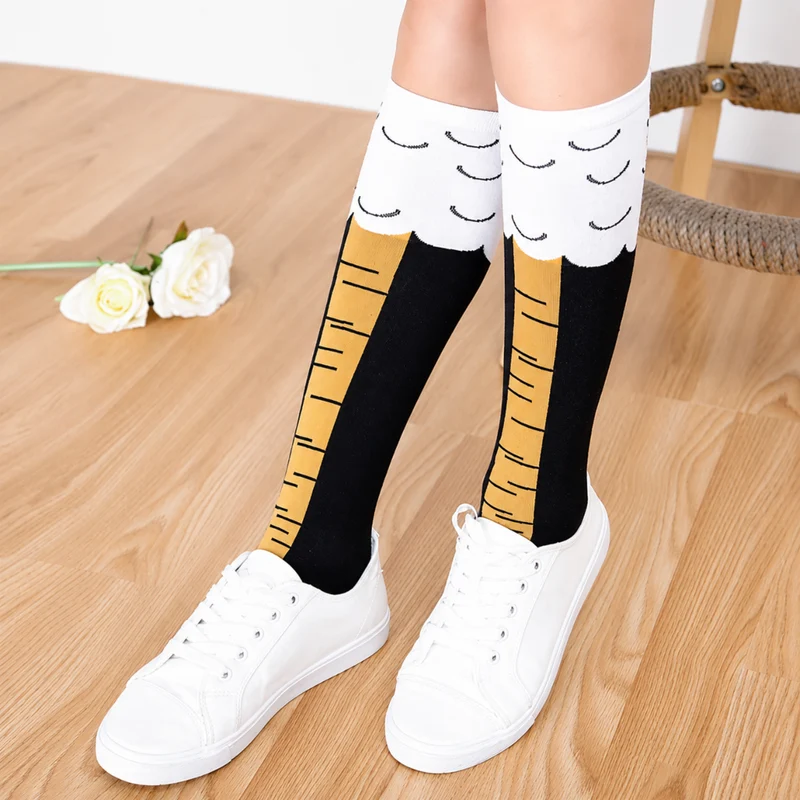 Miomu Medias Altas, Diseño Patas de Pollo
