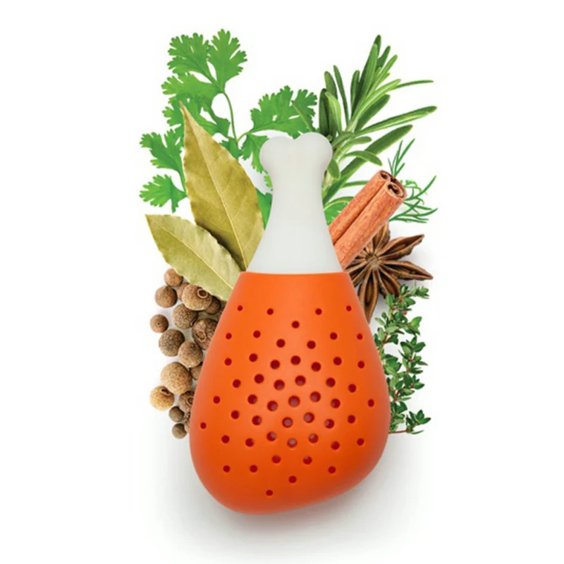 Miomu Infusor de Especias para Cocina, Diseño Piernita de Pollo