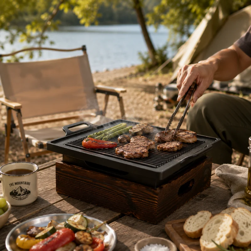 Miomu Grill BBQ Portátil Sin Humo