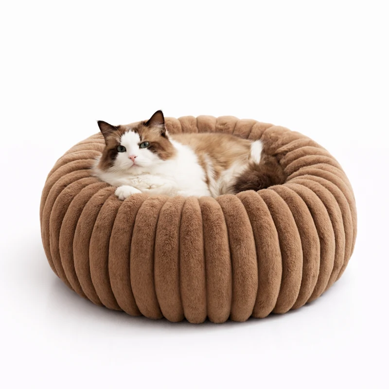 Miomu Cama Cómoda Tipo Donut para Mascotas