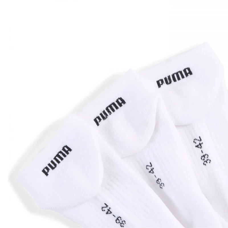 Puma Medias Cortas Cushioned 39-42 Unisex, Pack de 3 Pares