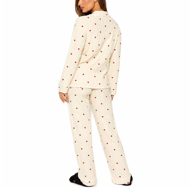 Miomu Pijama de 2 Piezas, Sinfonía de Corazones