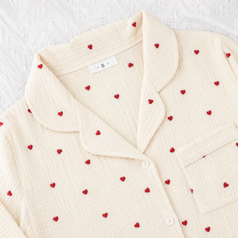 Miomu Pijama de 2 Piezas, Sinfonía de Corazones