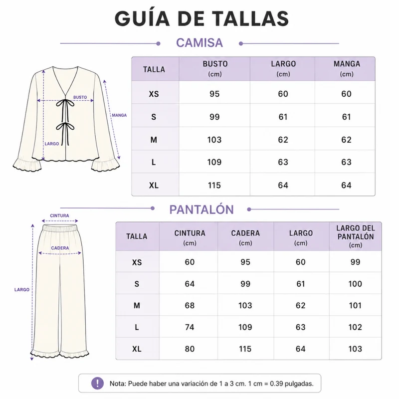 Miomu Pijama de 2 Piezas, Gala de Ensueño