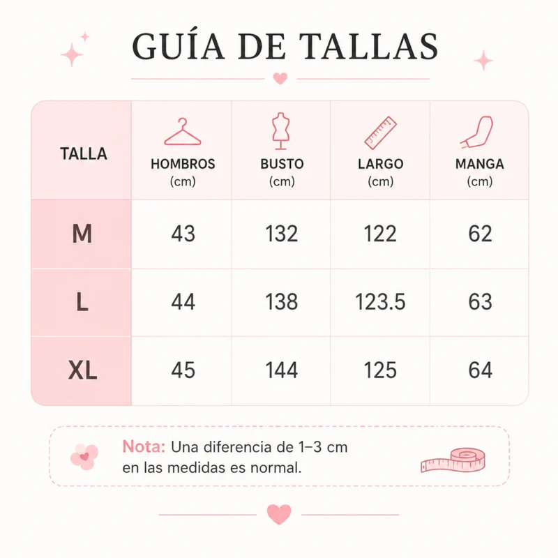 Miomu Bata para Mujer, Rosa Amore