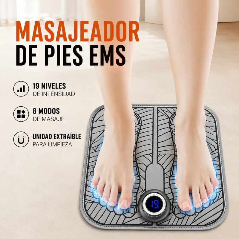 Miomu Tapete Masajeador EMS para Pies y Piernas