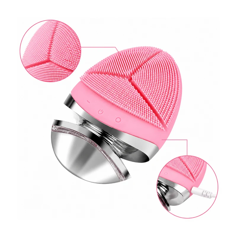 Miomu Mini Cepillo Facial Ultrasónico Vibratorio Impermeable