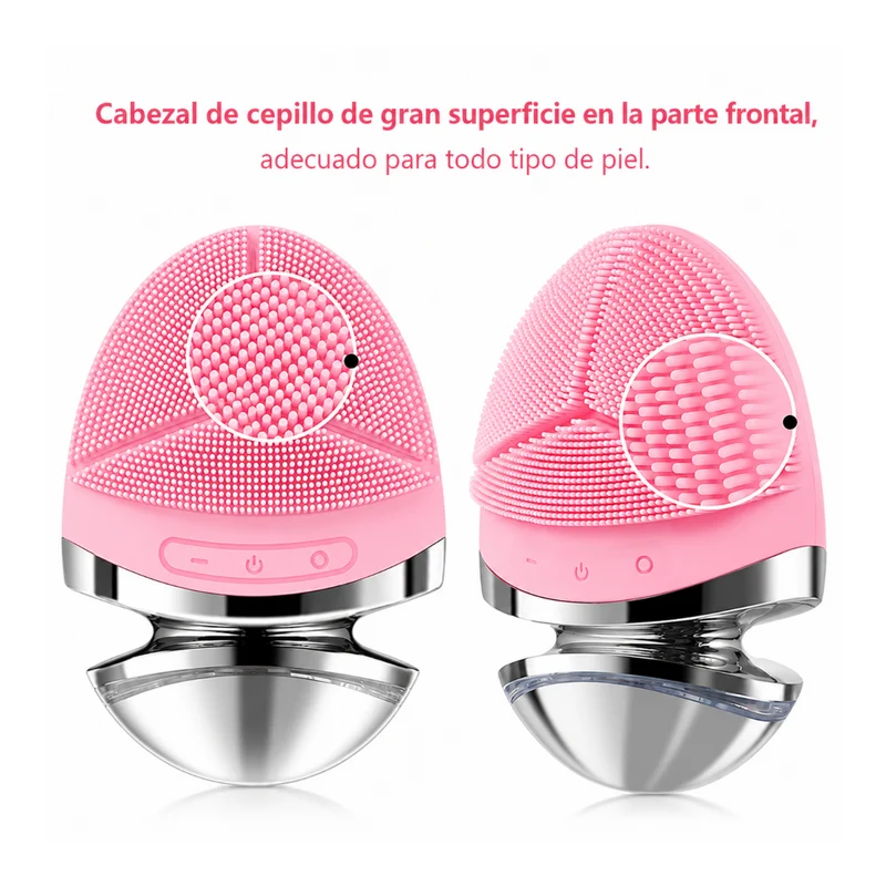 Miomu Mini Cepillo Facial Ultrasónico Vibratorio Impermeable
