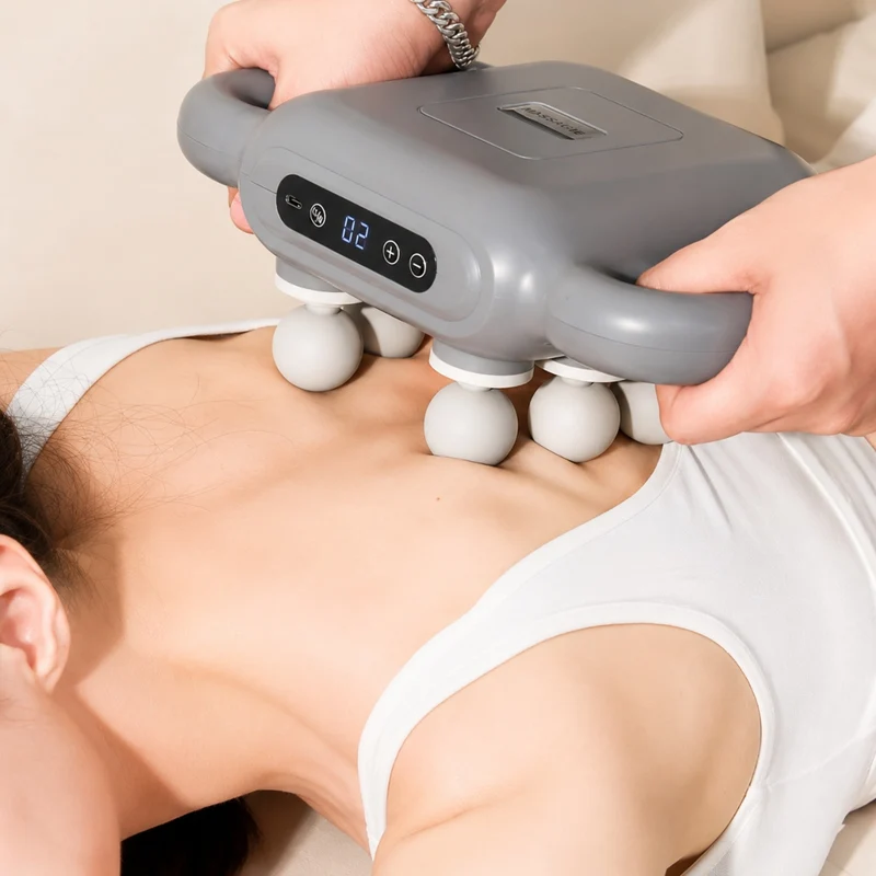 Miomu Pistola de Masaje Multicabezal para Relajación Muscular