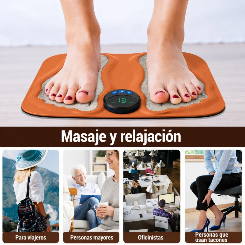 Miomu Tapete de Masaje 3D para Músculos y Circulación