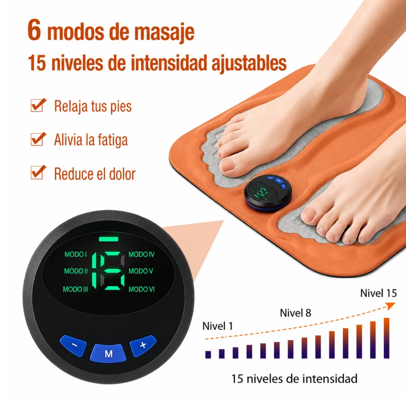 Miomu Tapete de Masaje 3D para Músculos y Circulación