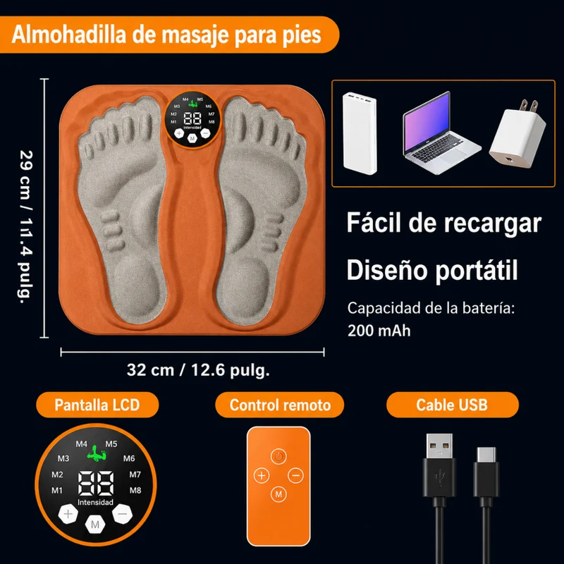 Miomu Tapete de Masaje 3D para Músculos y Circulación