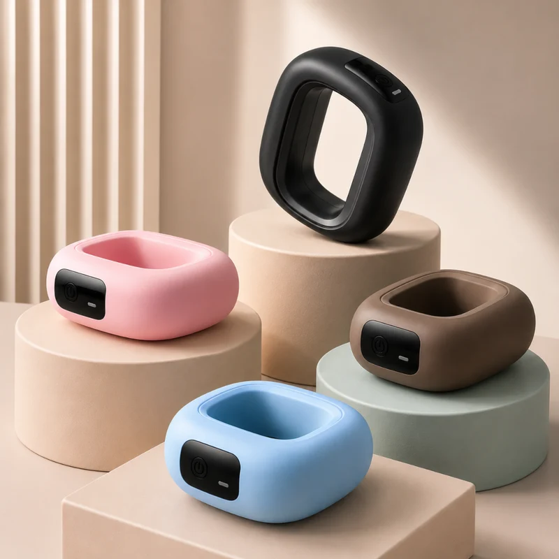 Miomu Anillo de Fascia para Yoga Vibratorio Masaje de Hombros y Cuello